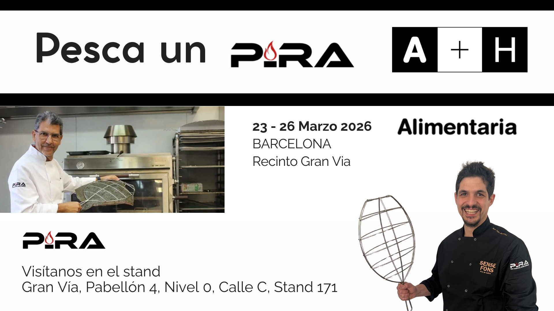 pesca un pira|||Alimentaria 2026|