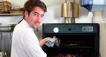 Horno brasa Pira 45 lux black - Restaurante Somorrostro|infohostelero